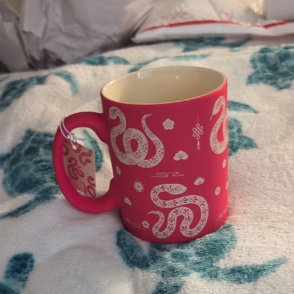 soft touci Other - Red Snake Design Mug